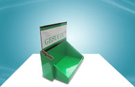 UV Coating Green Recyclable Cardboard Countertop Display Boxes OEM ODM