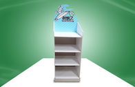 Four-shelf POP Cardboard Display Eco-friendly With Different Header Cards For Selling Earbuz Items To Wal-mart