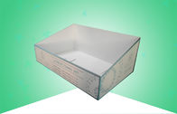 Cardboard PDQ Display Trays Glossy PP Lamination For Retail Shop