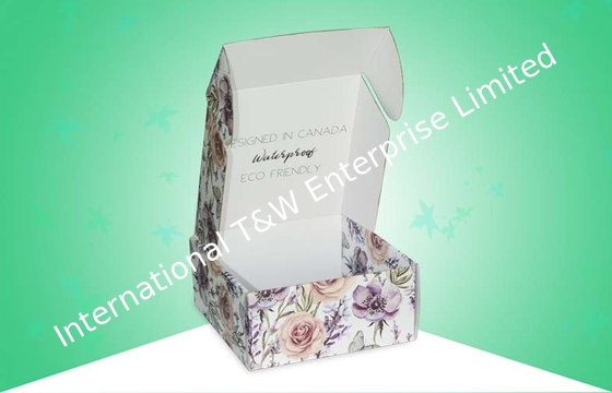 Buy E Flute 350gsm CCNB Matte Finish Corrugated Paper Boxes online manufacture