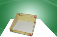 Plus Toy Yellow cardboard counter display stand Box Recyclable OEM ODM