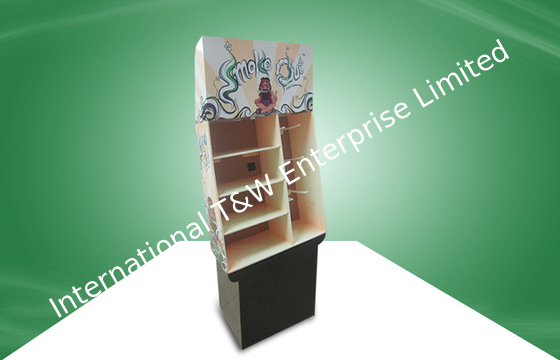 Air Freshener Four-shelf POS Cardboard Displays For Super Market / Cosmetic Store