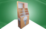Recycled Heavy - duty  POS Cardboard Displays  Display Stand For LED Products