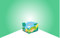 Plush Toy Paper Card Boxes / Color Boxes With Glossy Finish