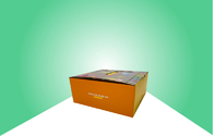 Glossy Corrugated Paper Packaging Boxes For Sidewalk Chalk