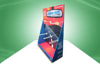Custom Comodity Promotional Cardboard Countertop Display  With Plastic Hook  Hanging Special Freshener