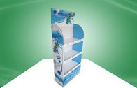 Heavy Duty POS Cardboard Displays With Three Shelf , 350gsm CCNB And Foam Board