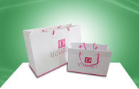 White Paper Shopping Bag Packaging Boxes With Offset Printing