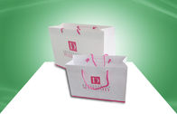 White Paper Shopping Bag Packaging Boxes With Offset Printing