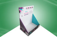 Recyclable Cardboard Countertop Display Rack Foldable UV coating