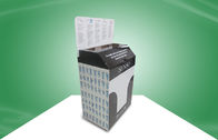 Portable Cardboard Dump Bins Retail With Storage Box , Corrugated Recycling Bins