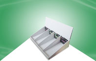 Eco friendly Cardboard Counter Display Stands UV Coating for key ring