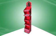 Cosmatics Free Standing Cardboard Display Five Shelf for Promoting