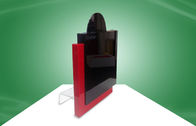 Classical Cardboard Display Shelves , Shoe Display Racks Screen Printing