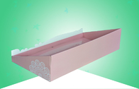 Recyclable Cardboard Counter Display For Promoting Hello Kitty Makeup Cotton Pads