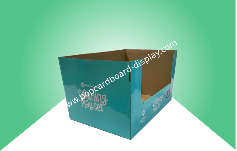 Shipping Carton Cardboard PDQ Trays Fulfillment With Cleaning Play Set