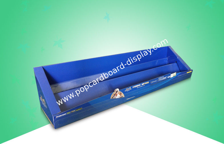 Chocolate Long PDQ Trays , Cardboard Display Trays with Teirs Strong Design