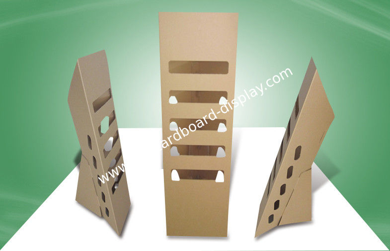 POP Unique Design Strong Paper Cardboard Free Standing Retail Display Units