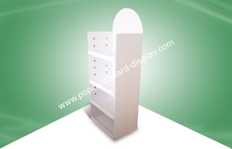 Four Adjustable Shelf POS Cardboard Display Rack for Healthcare Products