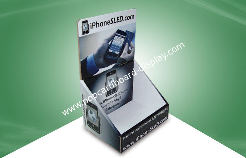 Counter Paper Cardboard Display Box Matte Laminated for Iphone Advertising