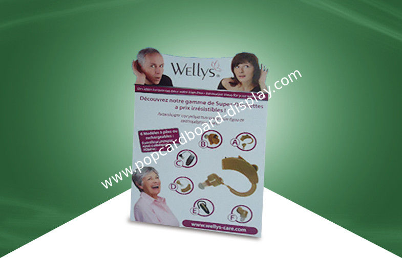 Eye - catching Cardboard Standees / Cardboard Display for Nursing Care Products