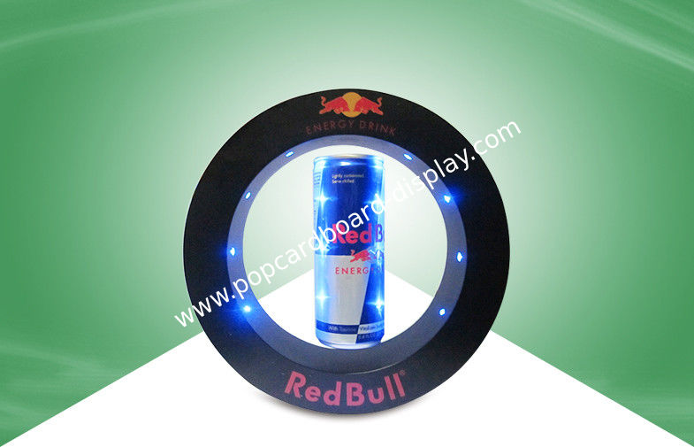 Magnetic Floating Bottle Display Stand for RedBull Drinking Products