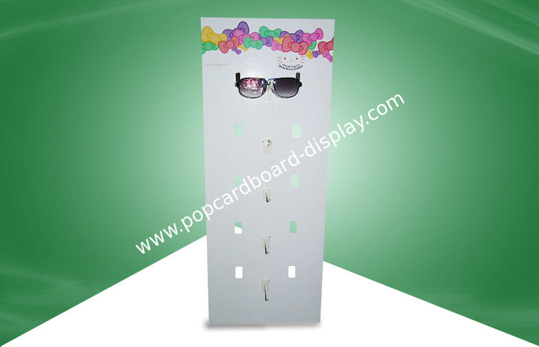 4 Color CMKY Offset Printing POP Cardboard Display Standee for Sunglasses Hanging