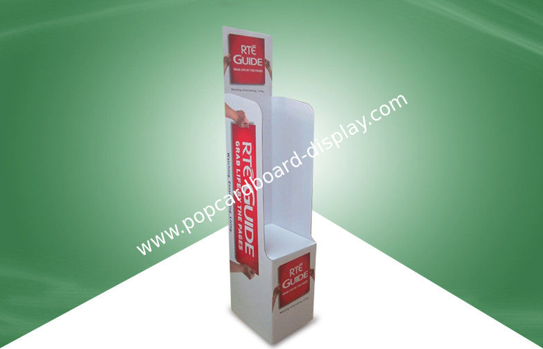 Customize Promotion Cardboard Display Units For Books / Brochure / Magazine