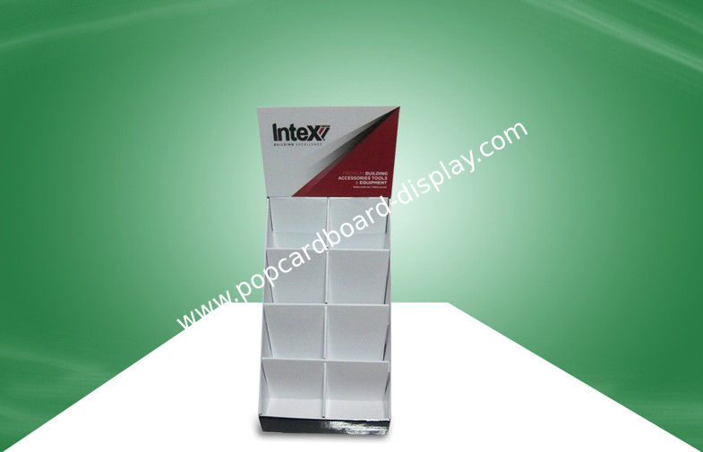 Customized Durable Cardboard Countertop Displays With Offset Printing Brochure Holder