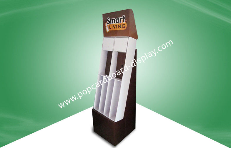 UV Coating Cardboard Display Stands Eco-Friendly With 4c / 0c Offset Printing