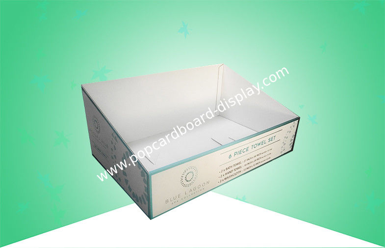 Strong Cardboard PDQ Trays EB Materials Flute CMYK Offset Printing Eco - Friendly