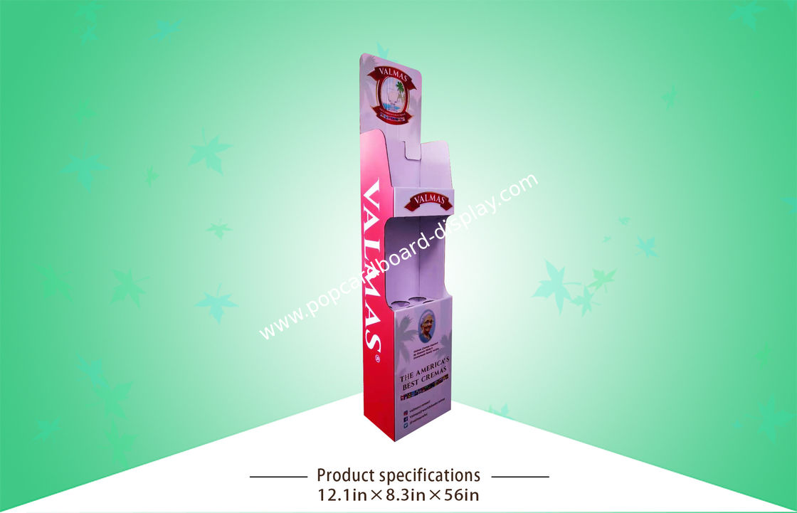 Ecomonic POP Cardboard Wine Display Stands With Easy Assembly Design