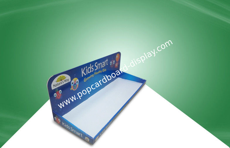 Easy Assmbly  Cardboard  PDQ Trays Promoting Kid Medicine Stores