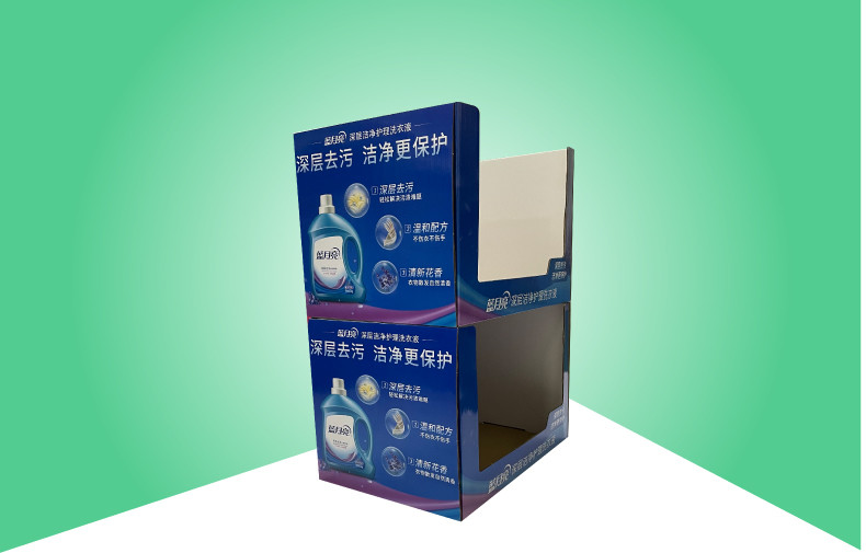 Robust Double Wall Stack up PDQ Cardboard Tray For Heavy Laundry ...