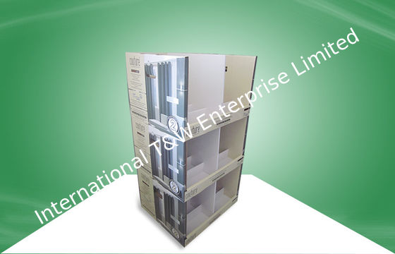 Customizable Size and Graphics POP Cardboard Display with High Visibility Advertising and Easy To Assemble No Tools Required