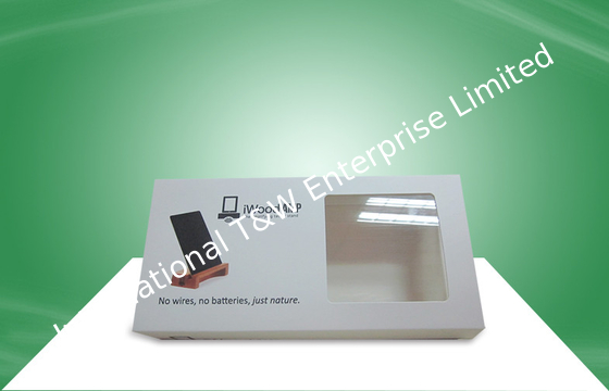 Packing iPhone Accessories Paper Box Packaging With PET Box ECO - Friendly