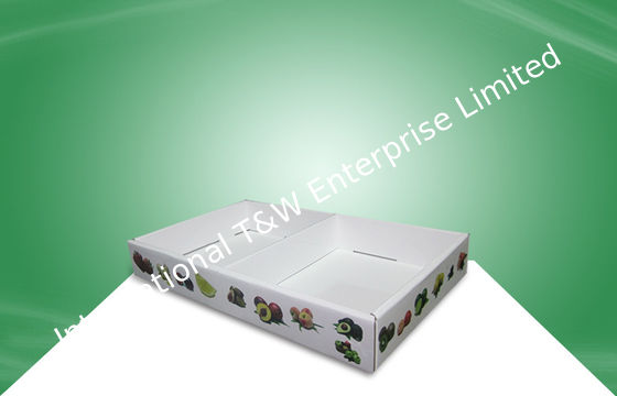 Customizable Size and Graphics POP Cardboard Display for High Visibility Advertising with Easy No-Tools Assembly