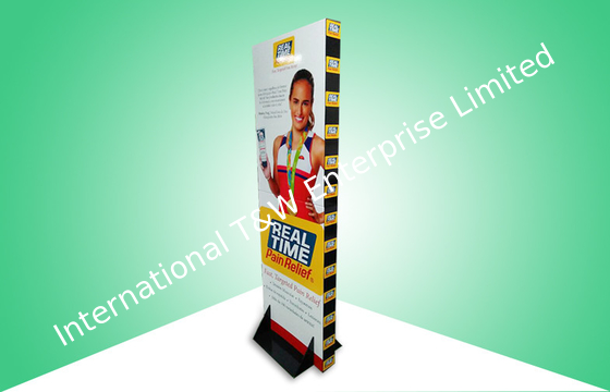 Good price Easy Assembly Free Standing Custom Cardboard Displays , Corrugated Floor Display online