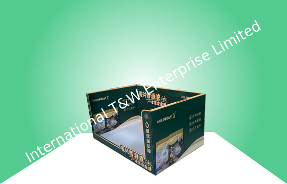 Good price Walmart Cardboard PDQ Trays For Selling Cornmeal / Foods With Stackup Design online