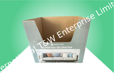 Good price Full Pallet Size Cardboard Dump Bins For Retail Sams Culb Big Cushion Bin online