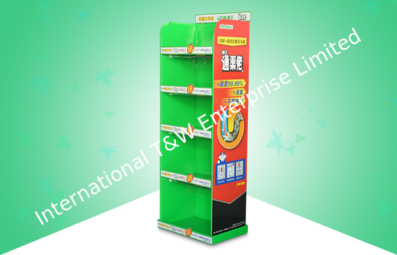 Good price Customized Cardboard Display Stands CMKY Offset Printing For Dinnerware Products online