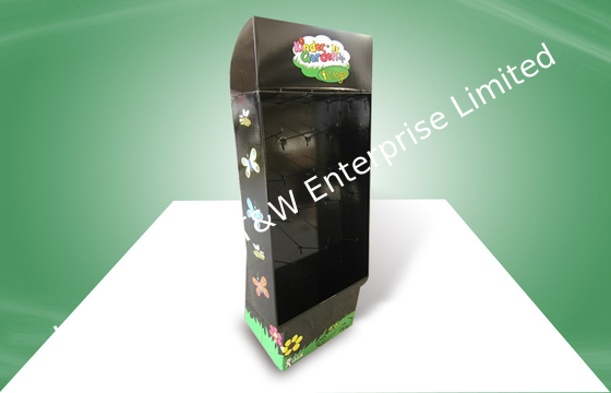 Good price Black Free Standing Display Units Hook Floor display Stand  for Kid's Shoes online