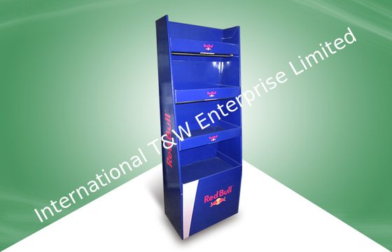 Good price UV or PP Laminated Cardboard Display Units Floor Displays for Beverage online