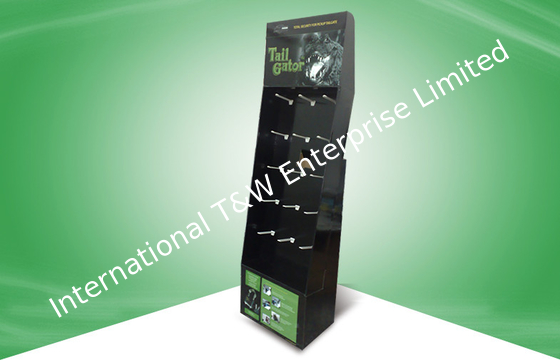 Good price Hook Floor Pos Cardboard Displays For Cd Electronic Products , Cardboard Book Display online