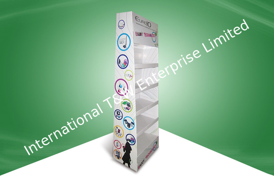Good price Five Shelf Cardboard Display Stands Cardboard Floor Display for Electronic Products online