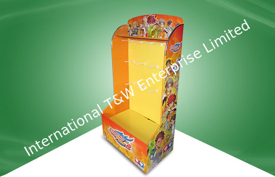 Good price Yellow Retail Desktop Pop Cardboard Display Stand For Kid ' S Game Products online