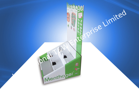 Good price Two Tier Cardboard Countertop Displays Storage Box for Nursingcare Products online