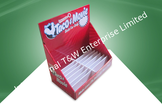 Good price Red Cardboard Countertop Displays Cardboard Tabletop Display Box for Adult Products online