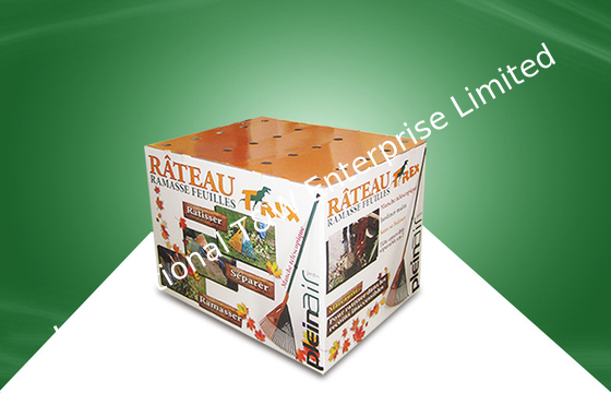 Good price Full Color Flexo Pring Cardboard Dump Bins Cardboard Display Units for Market online