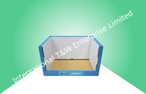 Cardboard Retail Display PDQ Display Cabinet with Customized Sample Colors and In House Production Process
